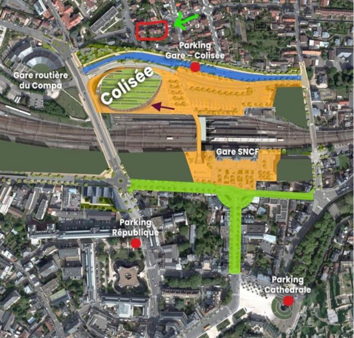 Studio 1 Chartres Gare Et Colisee A 100M Exterior photo